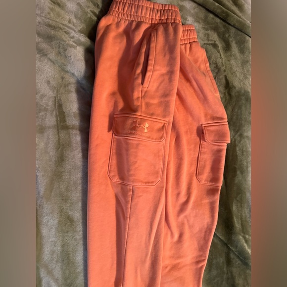 Pants - Under Armor orange cargo women sweatpants